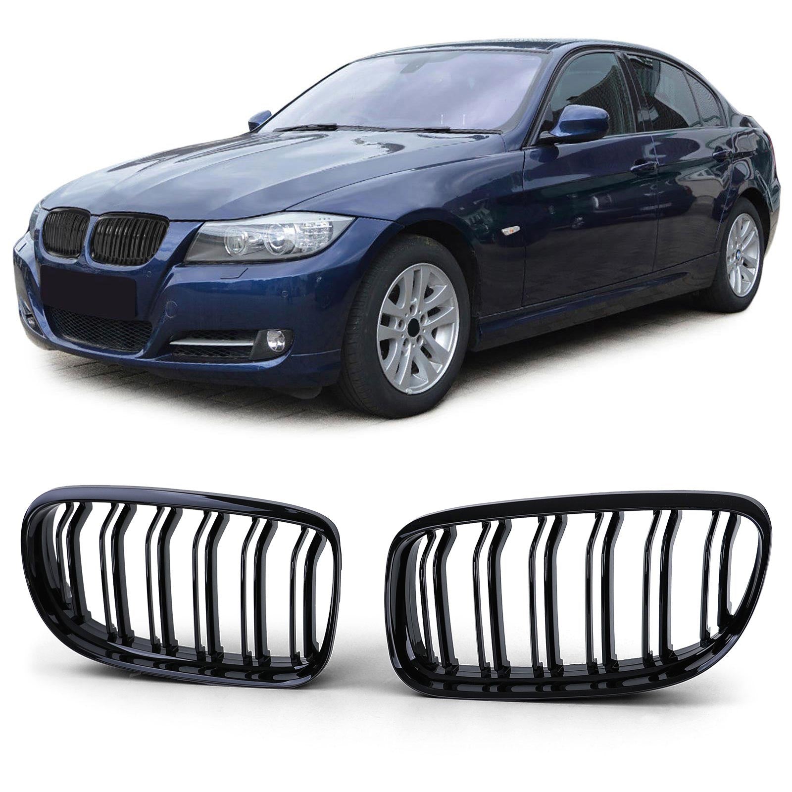 Griglia Performance Nera Lucida per BMW Serie 3 E90 E91 2008-2012