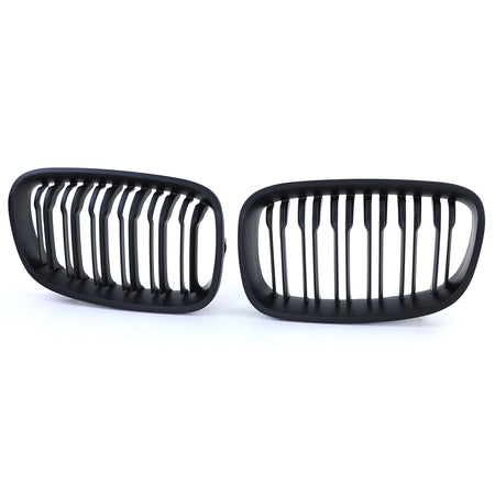 Griglia Doppia Barra Nera per BMW Serie 1 F20 F21 (2010-2014) Plug & Play