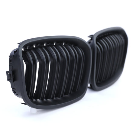Griglia Doppia Barra Nera per BMW Serie 1 F20 F21 (2010-2014) Plug & Play