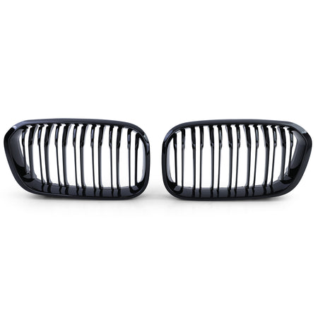Griglia Sportiva Doppio Ponte Lucida per BMW Serie 1 F20 F21 15-19