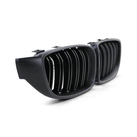 Griglia Doppia Barra Nera per BMW Serie 4 F32 F33 F36 2013-2021 in ABS