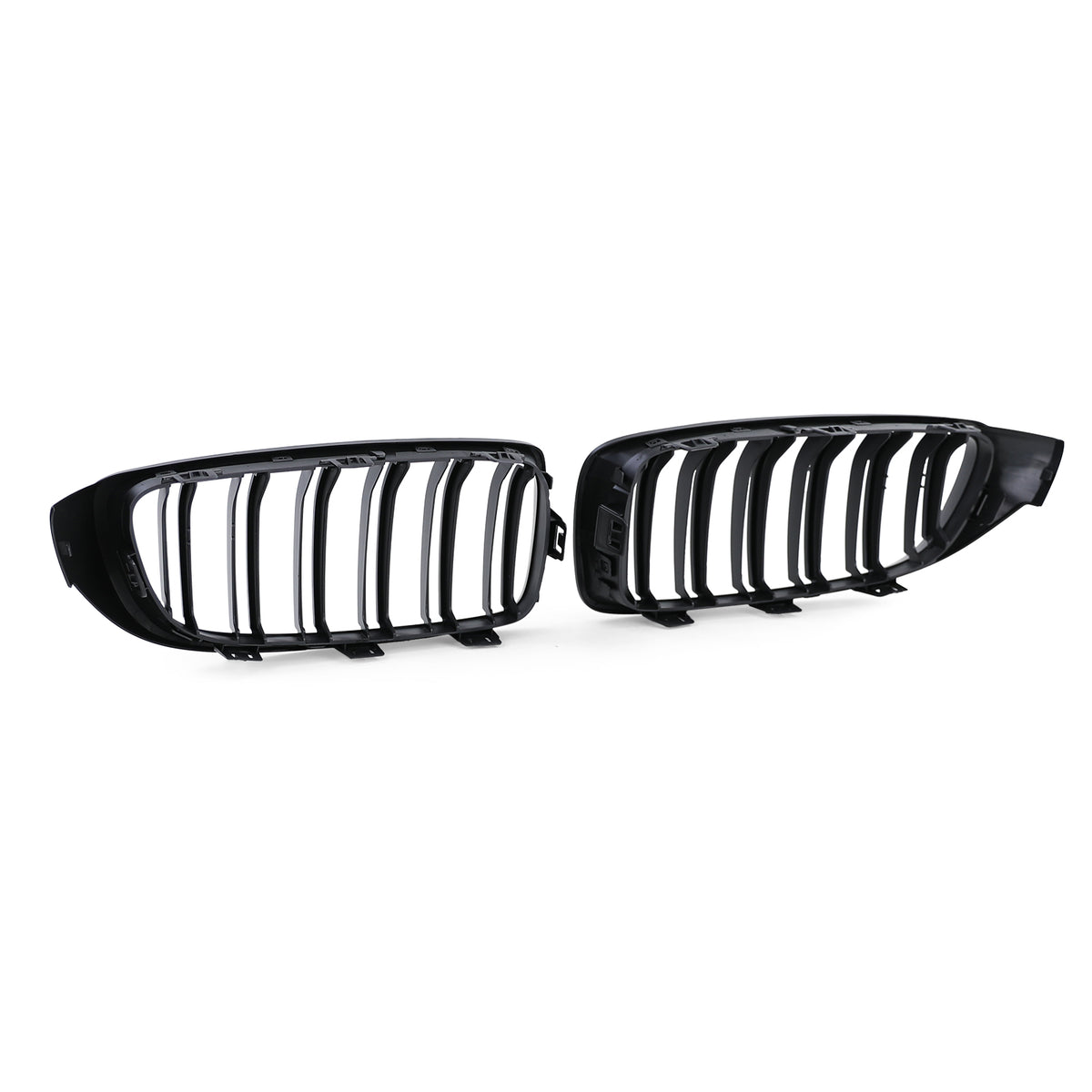 Griglia Doppia Barra Nera per BMW Serie 4 F32 F33 F36 2013-2021 in ABS