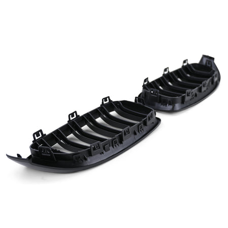 Griglia Doppia Barra Nera per BMW Serie 4 F32 F33 F36 2013-2021 in ABS