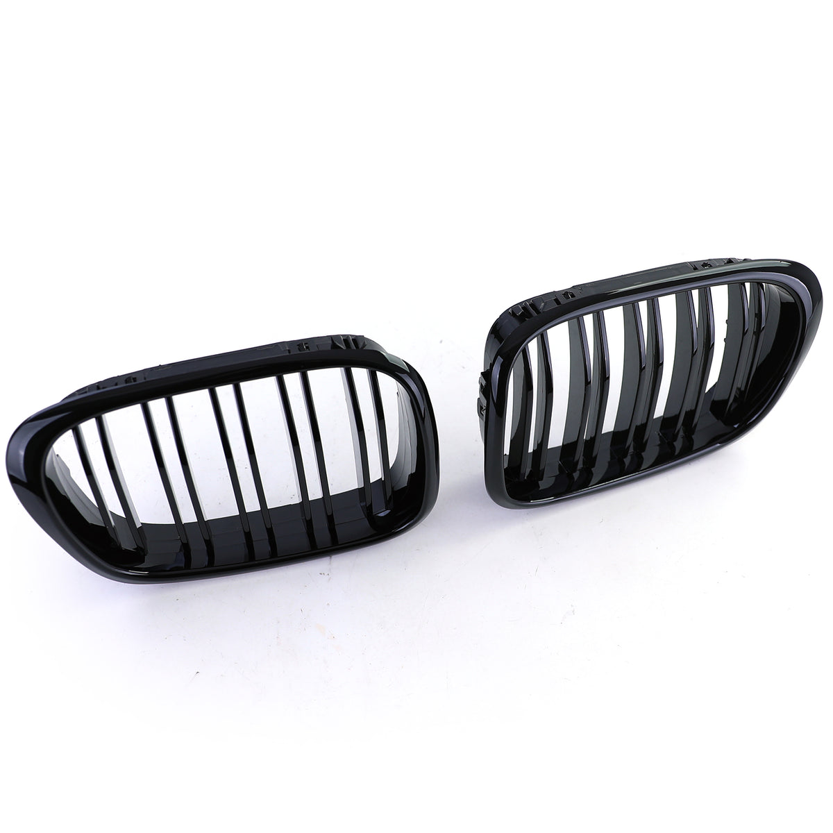 Griglia Doppio Passo Nera Lucida per BMW Serie 5 E39 (1995-2003) ABS Plug & Play