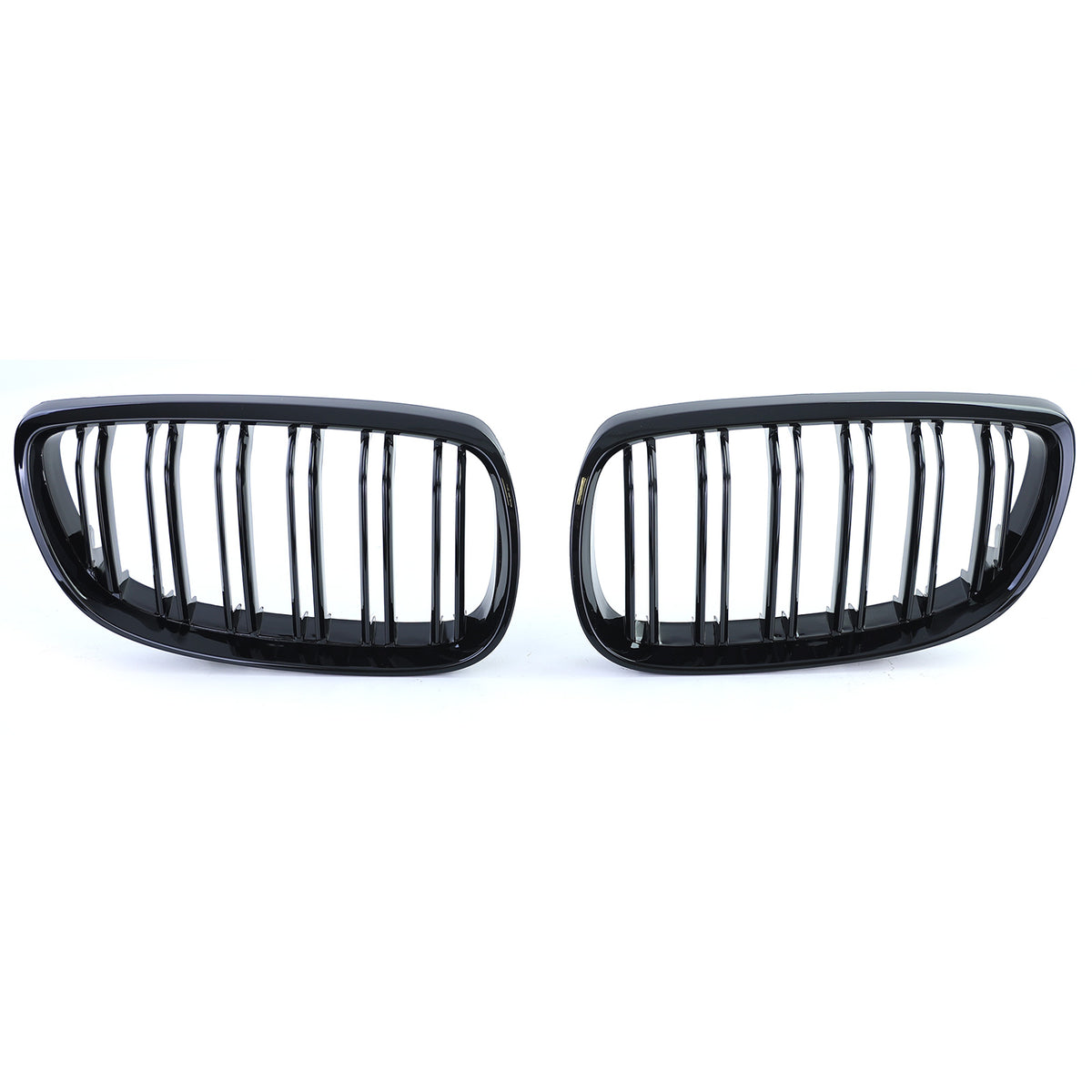 Griglia Sportiva Doppio Stego Nera Lucida per BMW Serie 3 E92 E93 2006-2010
