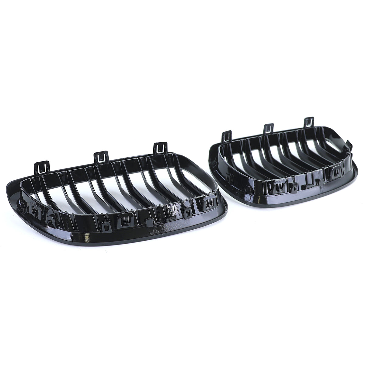Griglia Sportiva Doppio Stego Nera Lucida per BMW Serie 3 E92 E93 2006-2010