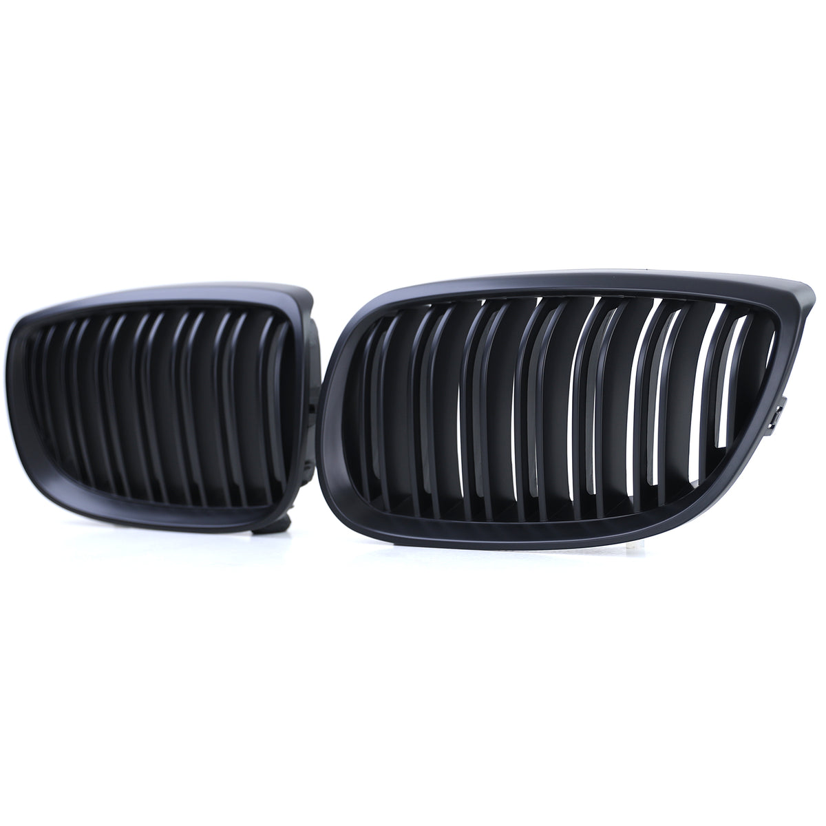Griglia Doppia Barra Nera per BMW Serie 3 E92 E93 (2005-2010) in ABS
