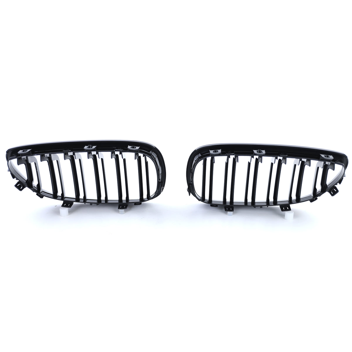 Griglia Doppio Listello Nera Lucida per BMW Serie 5 E60 E61 2003-2010