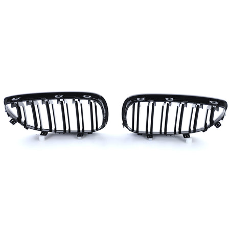 Griglia Doppio Listello Nera Lucida per BMW Serie 5 E60 E61 2003-2010