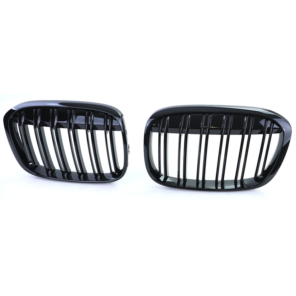 Griglia Sportiva Doppio Stego Lucida per BMW X1 F48 2014-2019