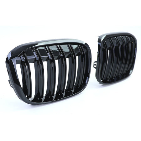 Griglia Sportiva Doppio Stego Lucida per BMW X1 F48 2014-2019