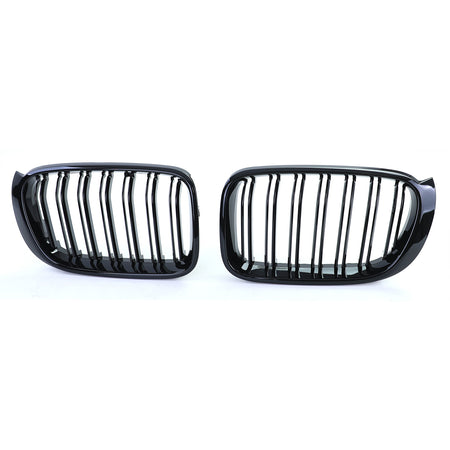 Griglia Doppia Barra Nera Lucida per BMW X3 F25 e X4 F26 Dal 2014