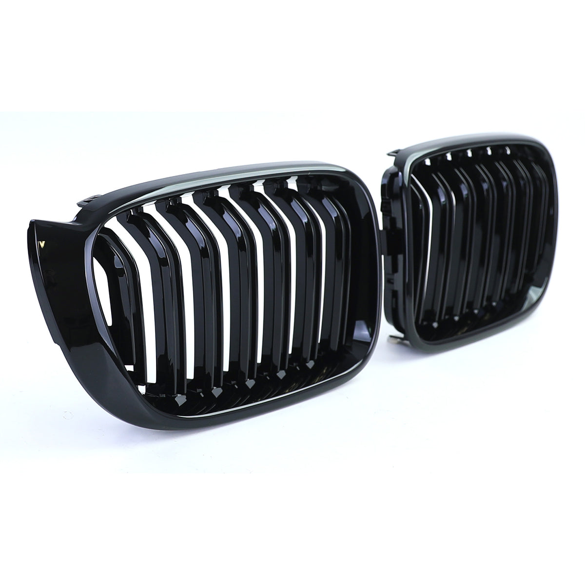 Griglia Doppia Barra Nera Lucida per BMW X3 F25 e X4 F26 Dal 2014