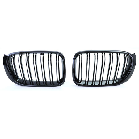 Griglia Doppia Barra Nera Lucida per BMW X3 F25 e X4 F26 Dal 2014
