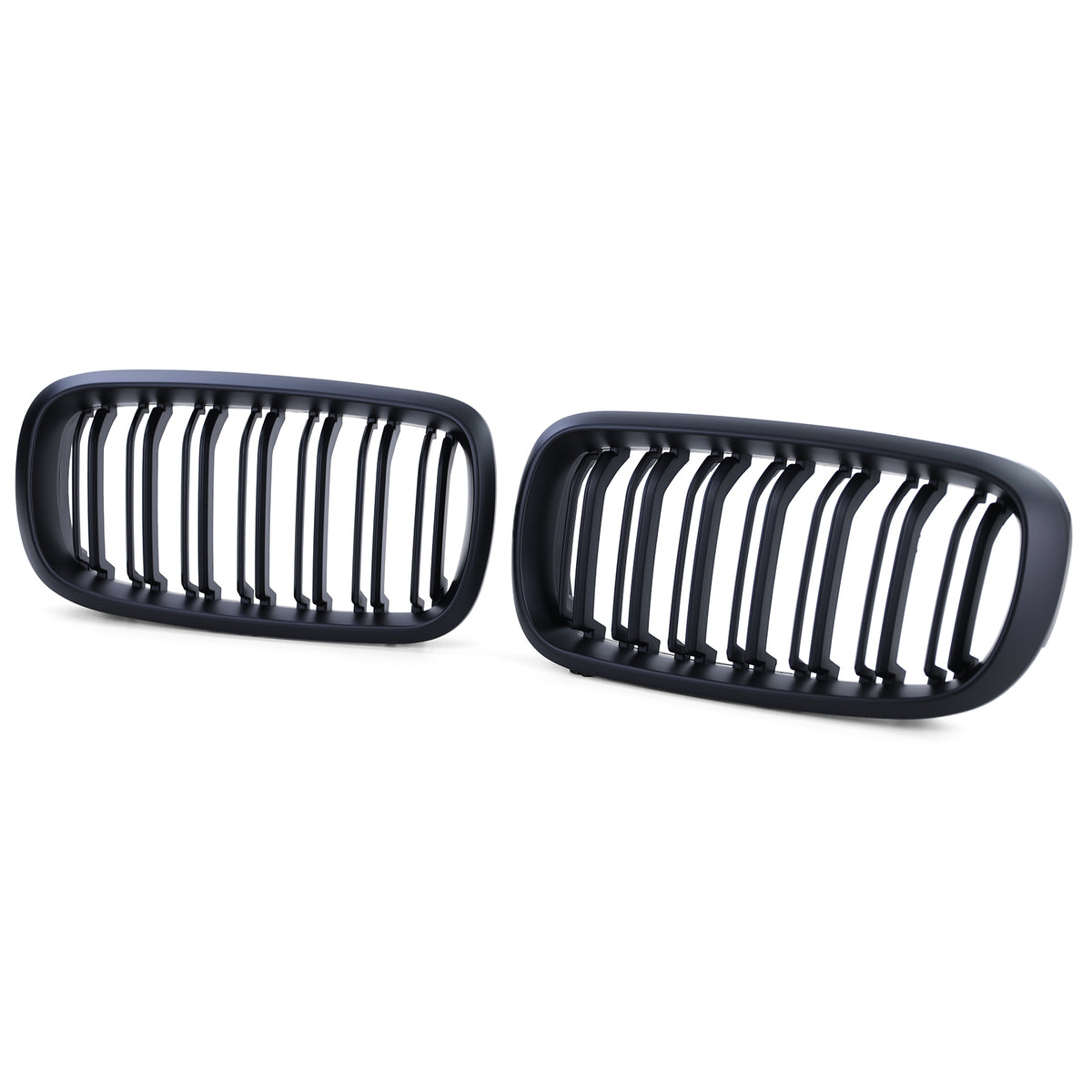 Griglia Sportiva Doppia Barra Nera Opaca per BMW X5 F15 2013-2018 e X6 F16