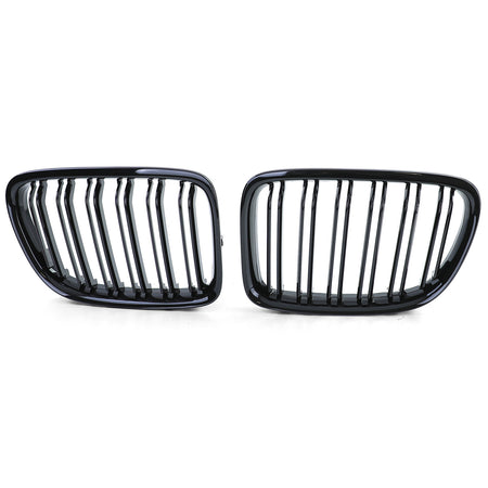 Griglia Sportiva Doppio Ponte Lucida per BMW X1 E84 09-15