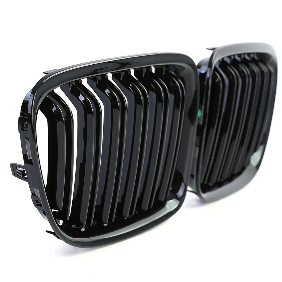 Griglia Sportiva Doppio Ponte Lucida per BMW X1 E84 09-15