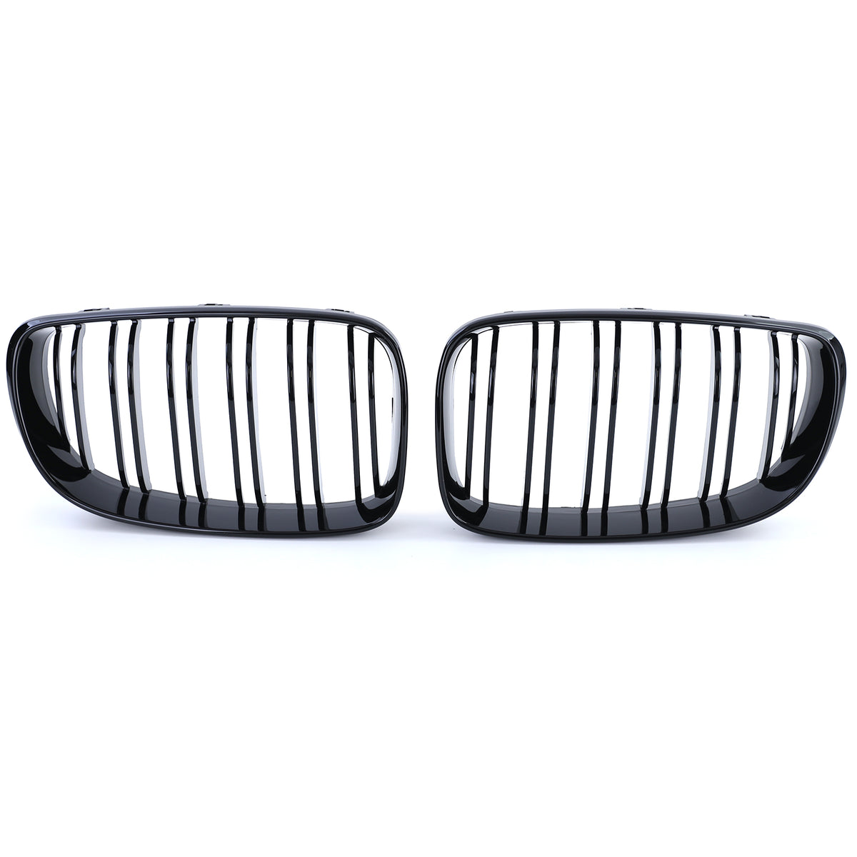 Griglia Doppia Barra Performance Lucida per BMW E81 E82 E87 E88 Dal 2007