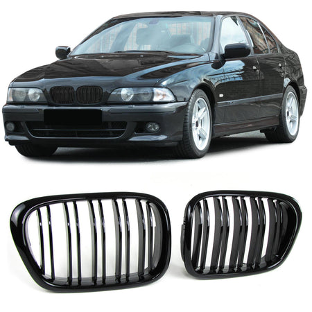 Griglia Sportiva Doppio Ponte Lucida per BMW Serie 5 E39 95-03