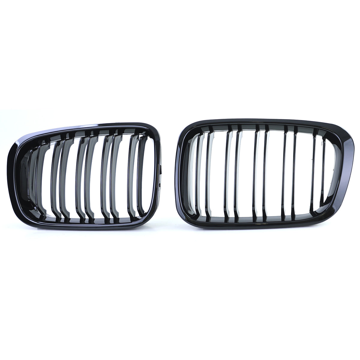 Griglia Doppio Stego Nera Lucida per BMW Serie 3 E46 1998-2001