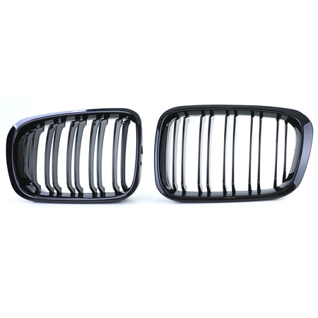 Griglia Doppio Stego Nera Lucida per BMW Serie 3 E46 1998-2001