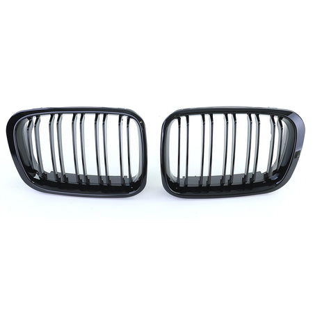 Griglia Doppio Stego Nera Lucida per BMW Serie 3 E46 1998-2001