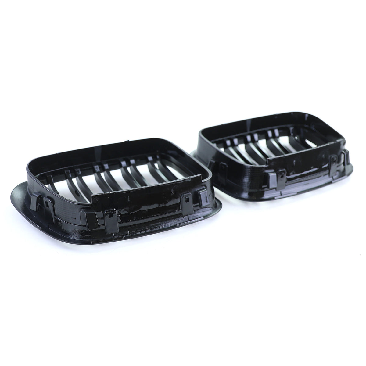 Griglia Doppio Stego Nera Lucida per BMW Serie 3 E46 1998-2001