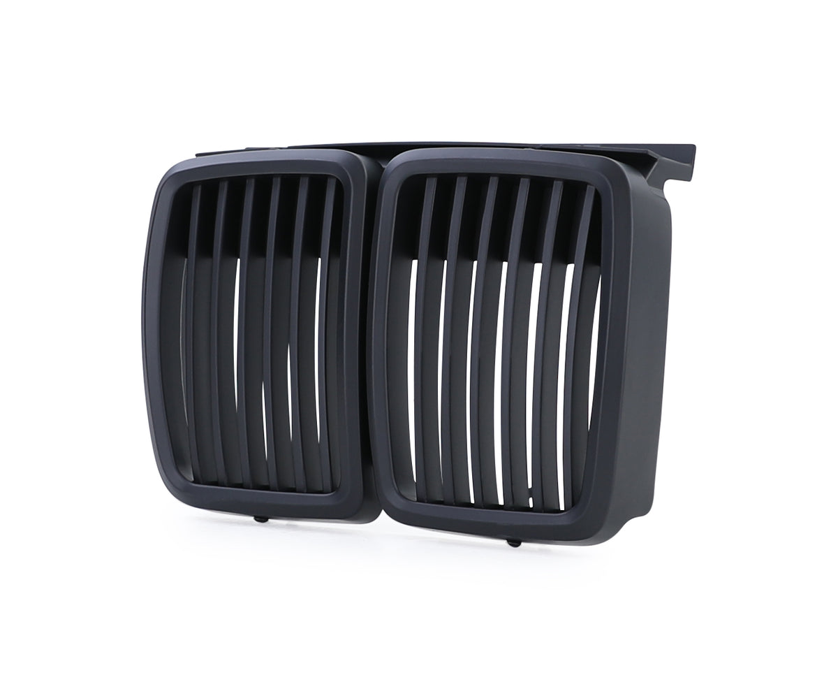 Griglia Sportiva Nera Anteriore per BMW Serie 3 E30 1982-1994