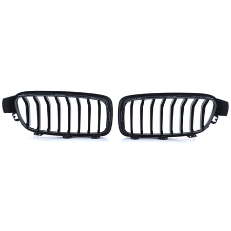 Griglia Anteriore Sportiva Nera per BMW Serie 3 F30 F31 (2011-2019) ABS