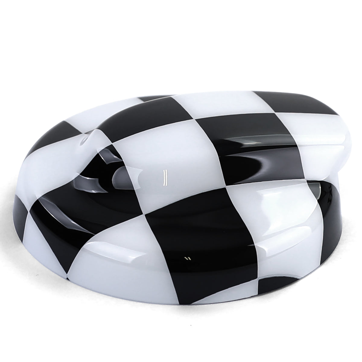 Tankdeckel Copertura Nero Bianco per Mini R56 R57 R58 R59 R60 Cabrio