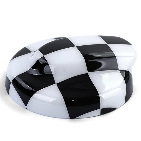 Tankdeckel Copertura Nero Bianco per Mini R56 R57 R58 R59 R60 Cabrio