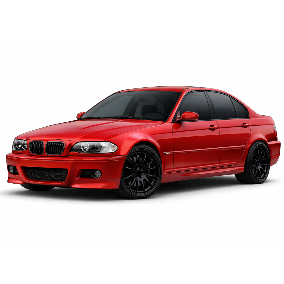 Paraurti Anteriore Sport con ABE per BMW Serie 3 E46 Berlina e Touring 98-01