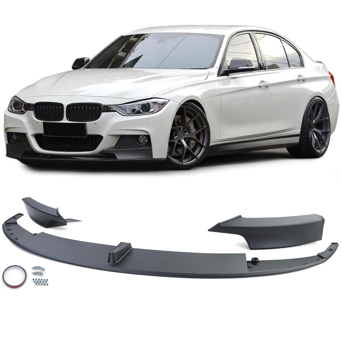 Spoiler Anteriore Performance Look per BMW Serie 3 F30 F31 Berlina Touring 11-19
