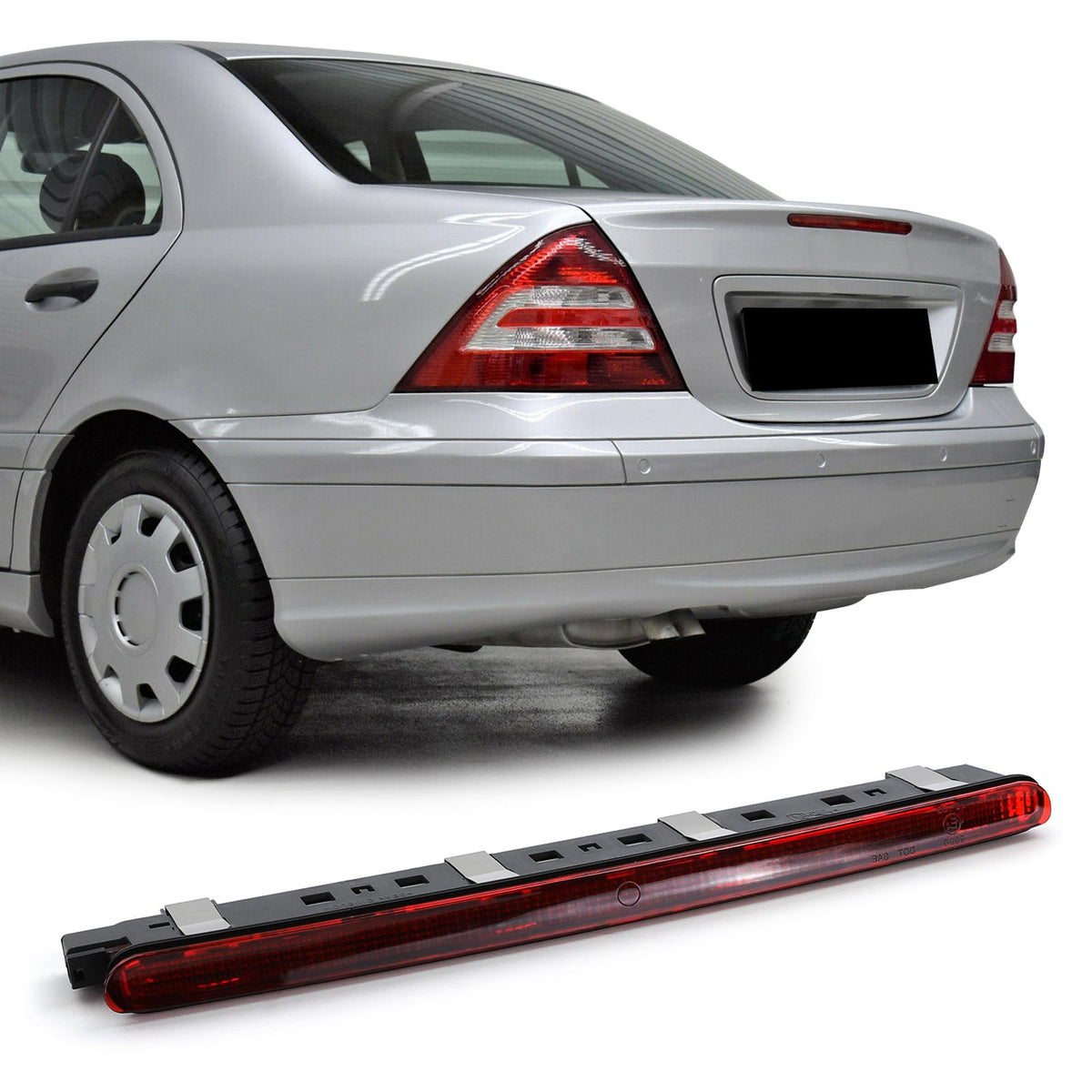 Dritte 3. Luce Freno LED per Mercedes Classe C Berlina W203 (2004-2007)