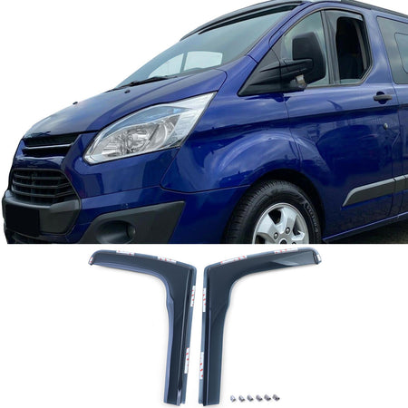Deflettori Aria Antipioggia Fumé per Ford Tourneo Transit Custom 2012-2023