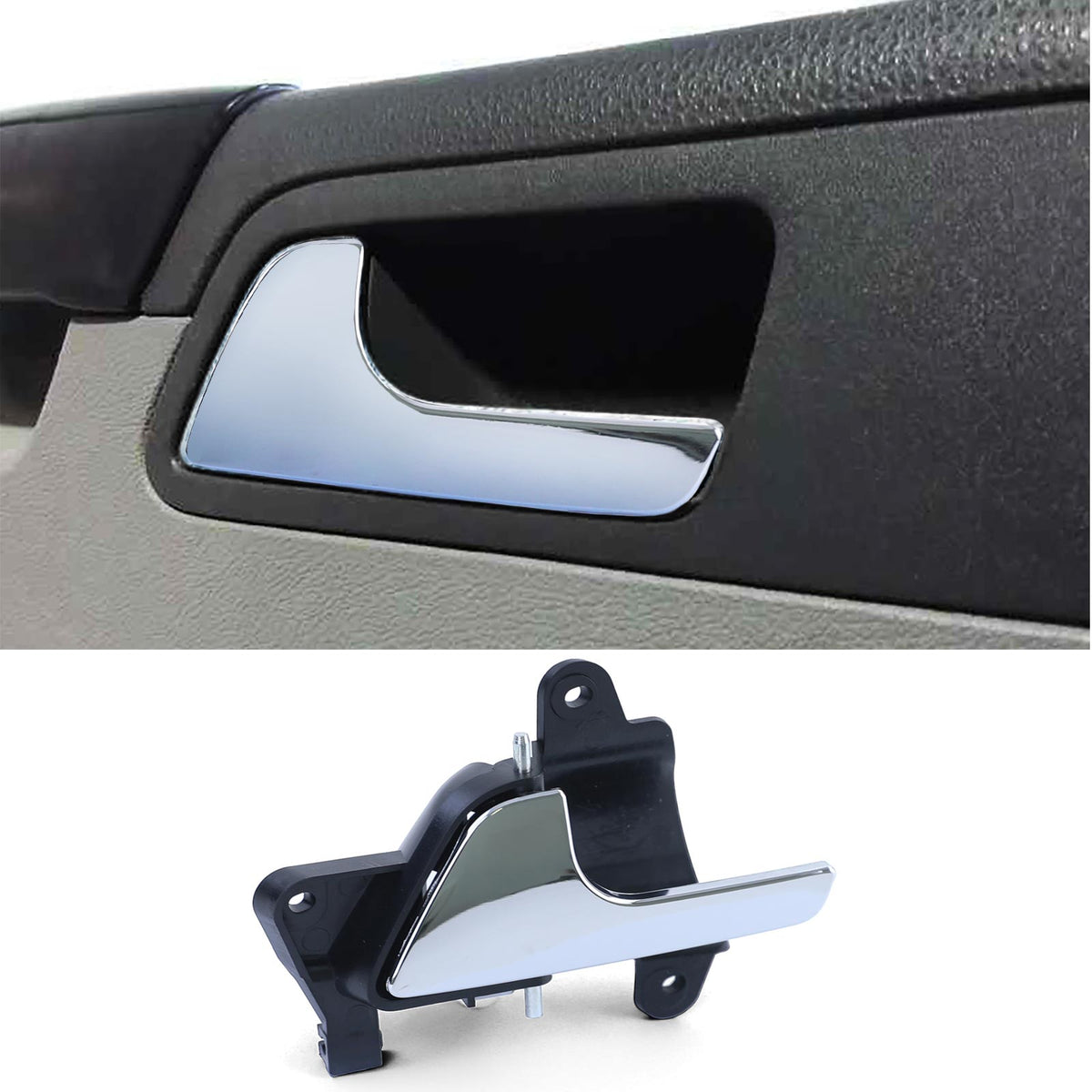 Maniglia Cromata Interna per Volkswagen Bus T5 (2003-2015) Lato Sinistro