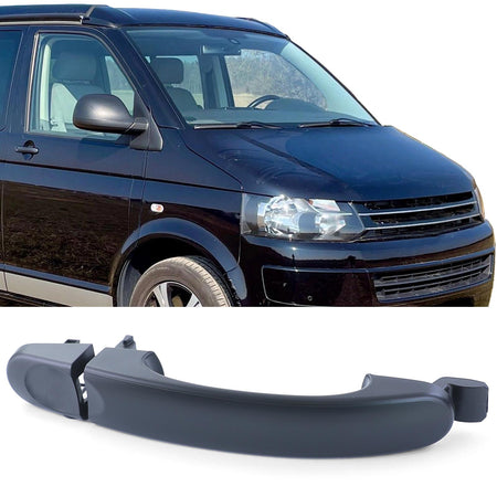Maniglia Esterna Nera Destra per Volkswagen Bus T5 2003-2009 Originale