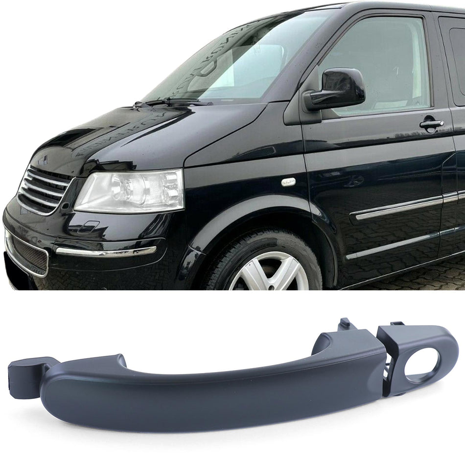 Maniglia Esterna Nera Sinistra per Volkswagen Bus T5 2003-2009