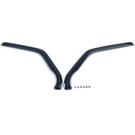 Deflettori Aria Neri Fumè per Volkswagen T4 Bus Transporter (1990-2003)