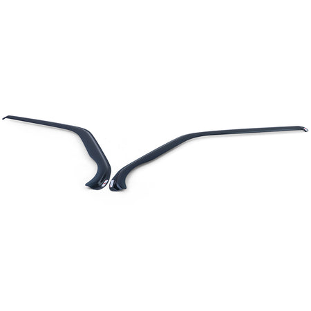 Deflettori Aria Neri Fumè per Volkswagen T4 Bus Transporter (1990-2003)