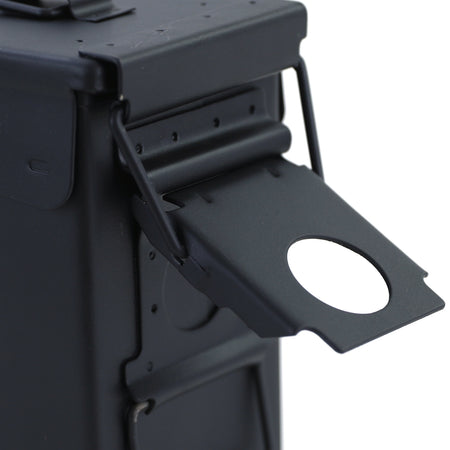 # Munitionskiste Ammo Box Metallkiste Transport Metallbox 275x97x185mm Nero