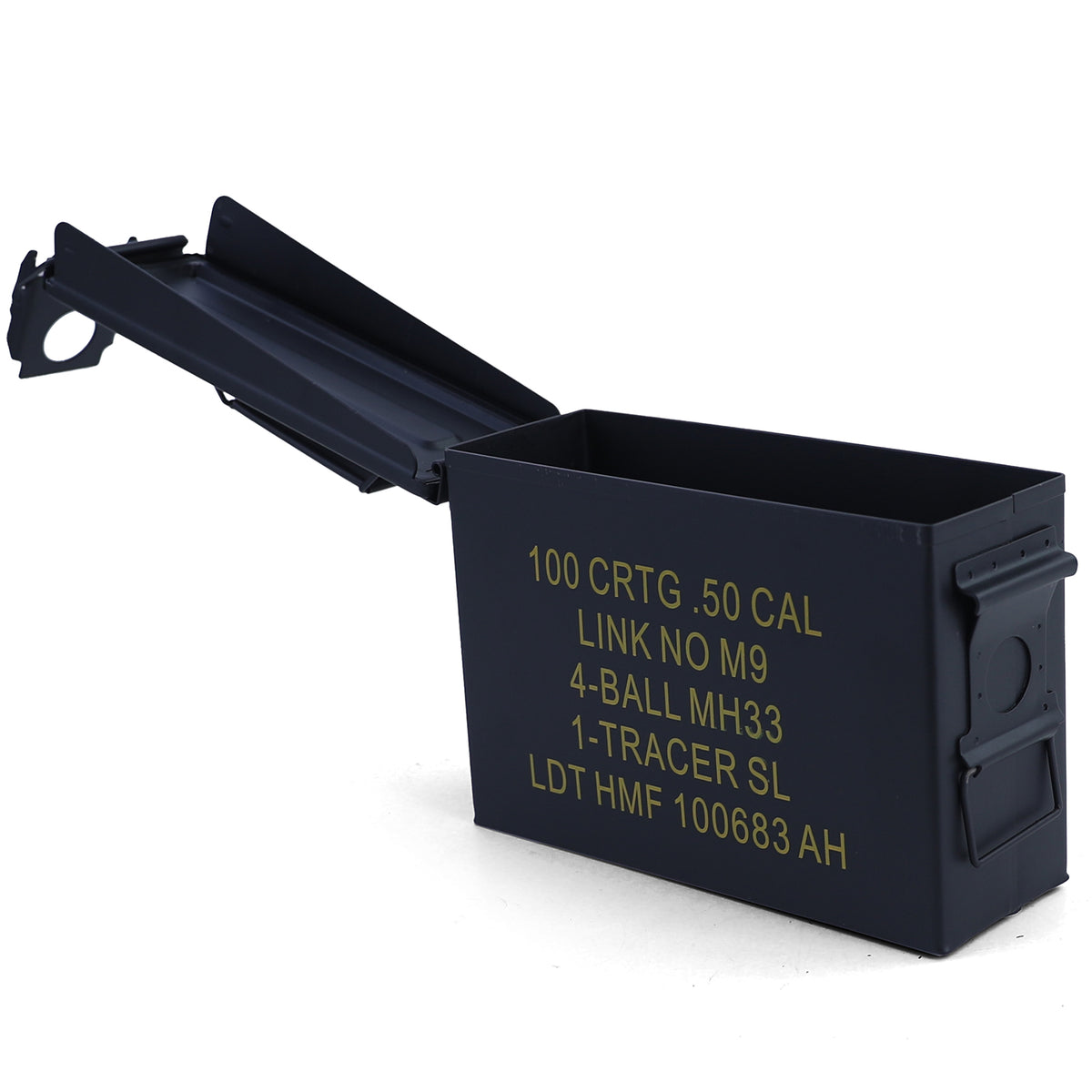 # Munitionskiste Ammo Box Metallkiste Transport Metallbox 275x97x185mm Nero