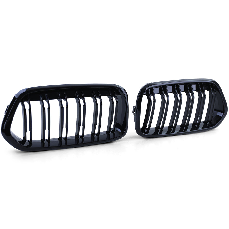 Griglia Sportiva Doppio Ponte Lucida per BMW X2 F39 Dal 18