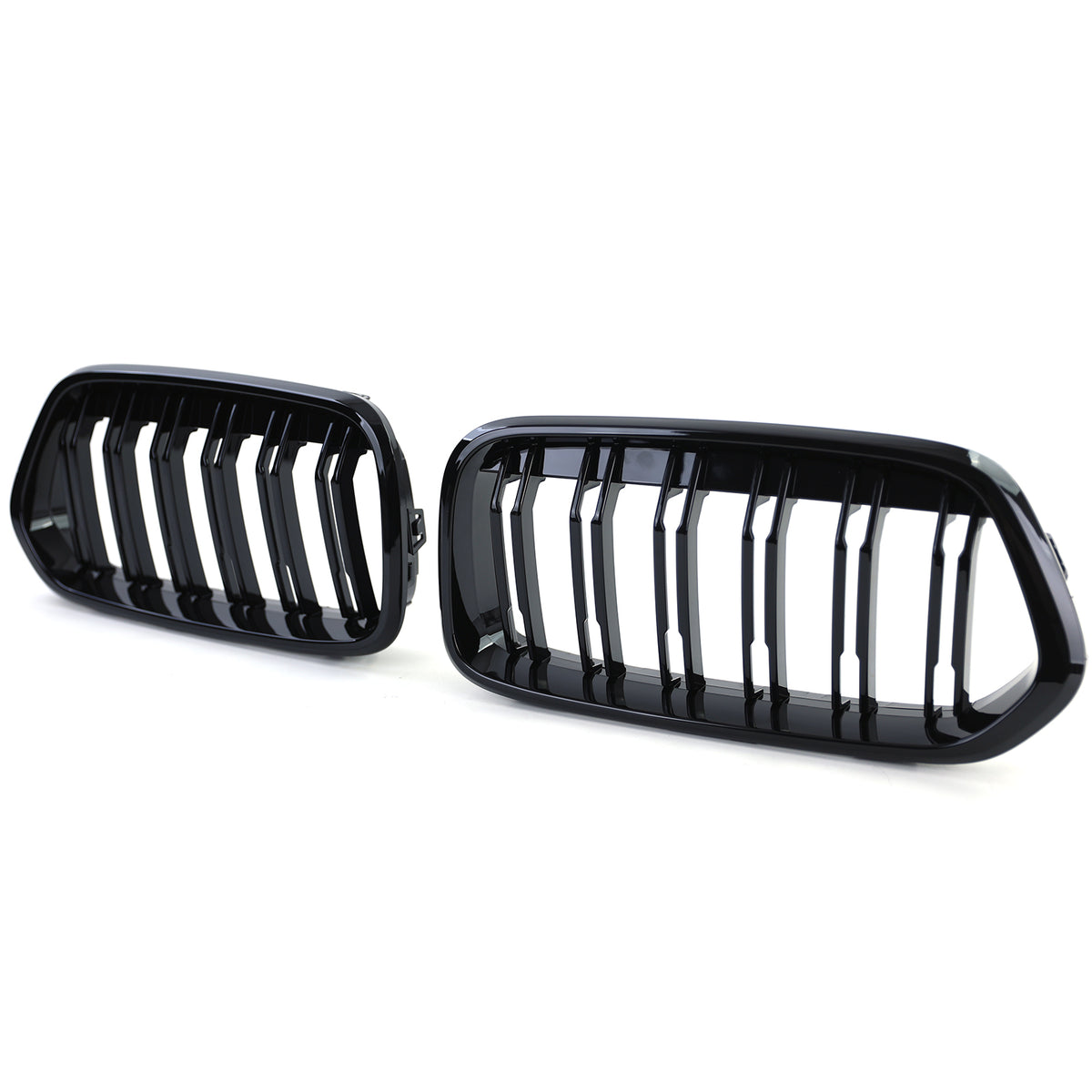 Griglia Sportiva Doppio Ponte Lucida per BMW X2 F39 Dal 18
