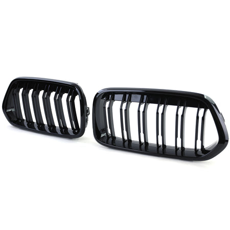 Griglia Sportiva Doppio Ponte Lucida per BMW X2 F39 Dal 18