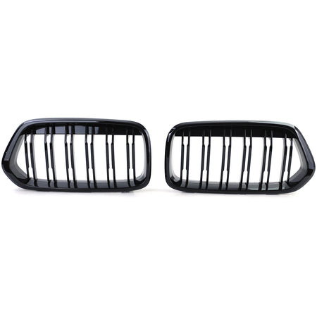 Griglia Sportiva Doppio Ponte Lucida per BMW X2 F39 Dal 18