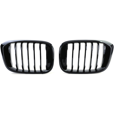 Griglia Anteriore Nera Lucida per BMW X3 G01 X4 G02 2017-2021