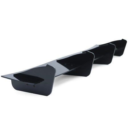 Diffusore Posteriore Sportivo Nero Lucido per Seat Leon 3 5F Cupra 2012-2016