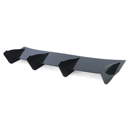 Diffusore Posteriore Sportivo Nero Lucido per Seat Leon 3 5F Cupra 2012-2016