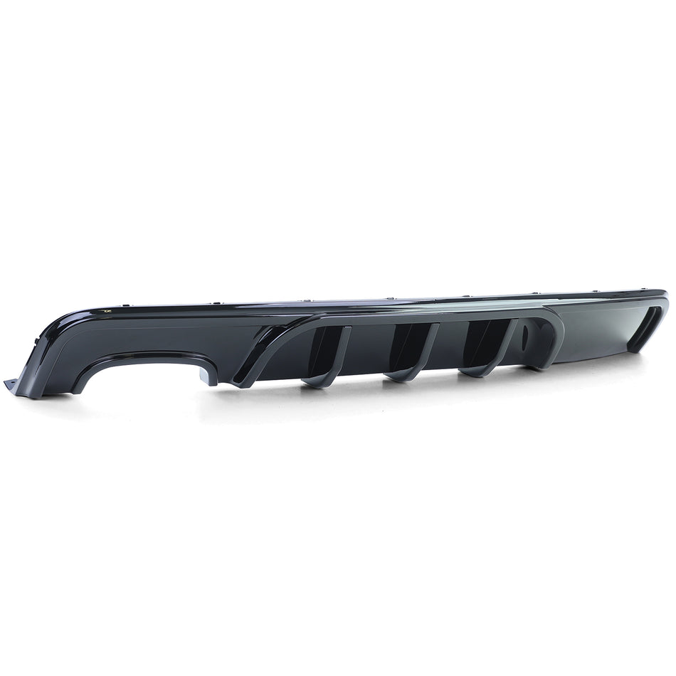 Sport Diffusore Posteriore Nero Lucido per BMW Serie 1 E82 E88 07-13